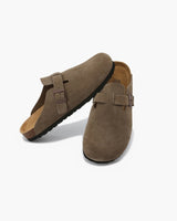 Men's Suede Clogs - Slip-On