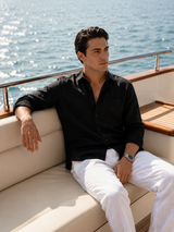 Men's Linen Shirt and Trouser Set | Relaxed Resortwear