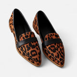 Women's Retro Pointed Toe Loafers