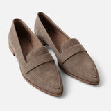 Women's Retro Pointed Toe Loafers