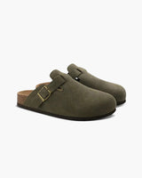 Men's Suede Clogs - Slip-On