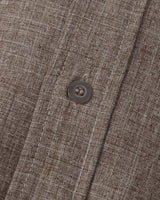 Men's Sage Linen Short Sleeve Button-Up Shirt