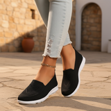 Women's Lavender Mesh Slip-On Sneakers
