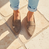 Women's Retro Pointed Toe Loafers