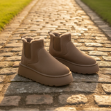 Women's Suede-Lined Chelsea Boots