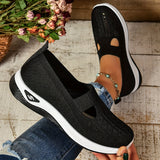 Women's Knit Mesh Slip-On Sneakers