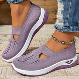 Women's Knit Mesh Slip-On Sneakers