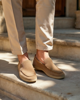 Men’s Suede Loafers – Old Money