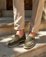 Men’s Suede Loafers – Old Money