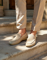 Men’s Suede Loafers – Old Money