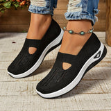Women's Knit Mesh Slip-On Sneakers