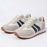 Women's Vintage Suede Lace-Up Sneakers