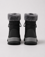 Women's Fur-Lined Lace-Up Snow Boots